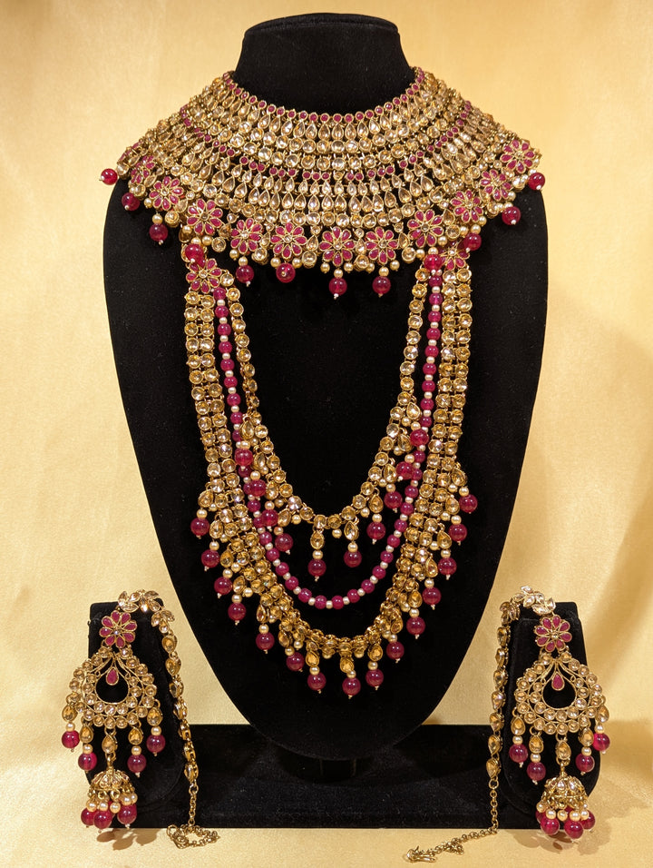 Aparna Polki Bridal Full Set