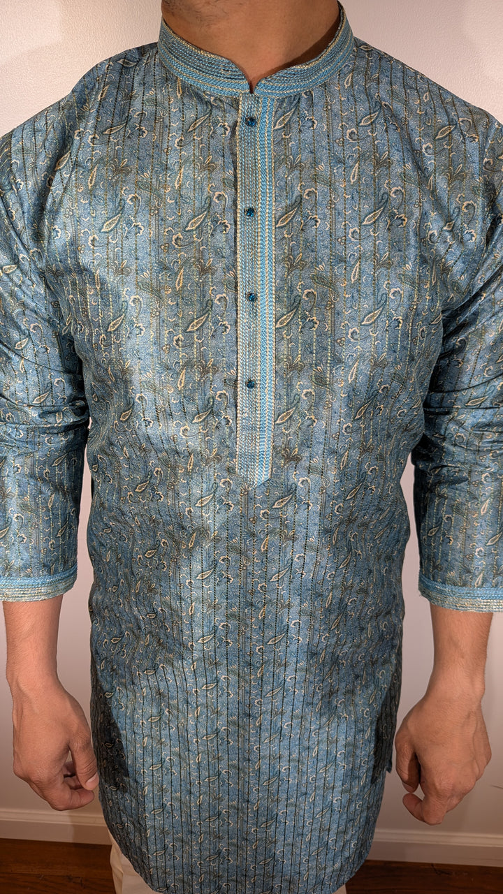 Seafoam Fancy Kurta