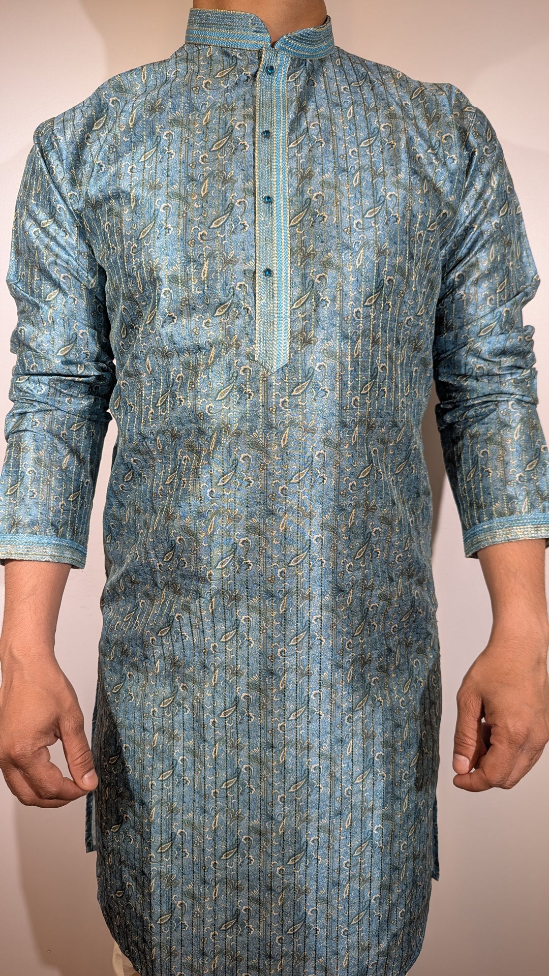 Seafoam Fancy Kurta