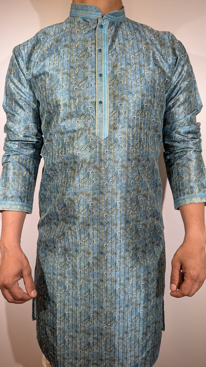 Seafoam Fancy Kurta