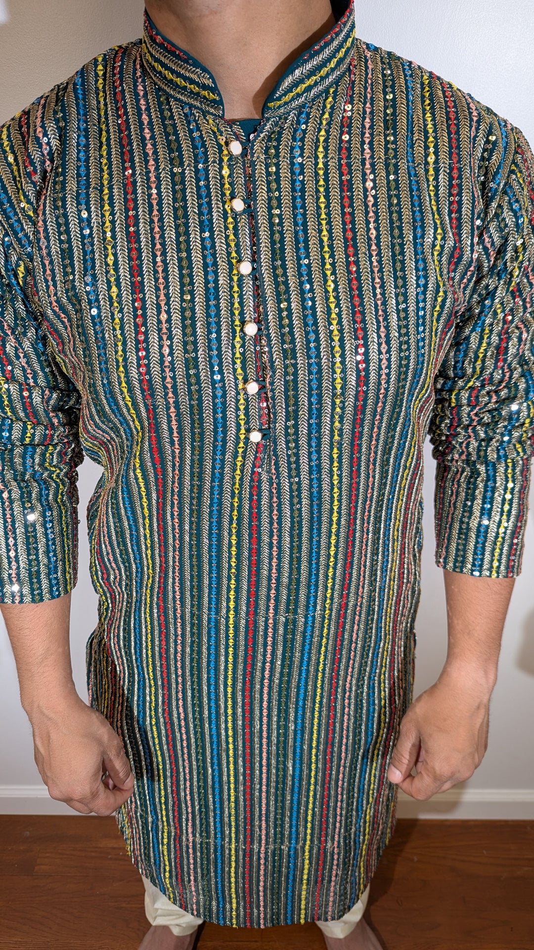 Dark Green Fancy Kurta