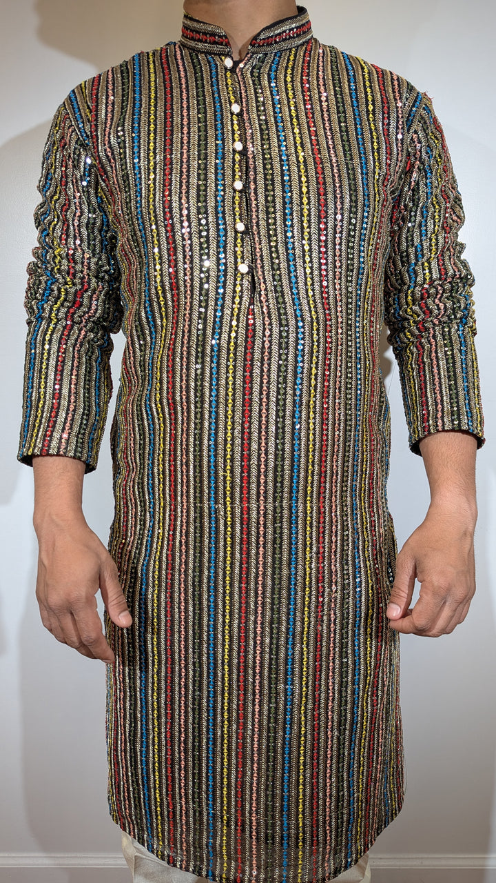 Black Fancy Kurta