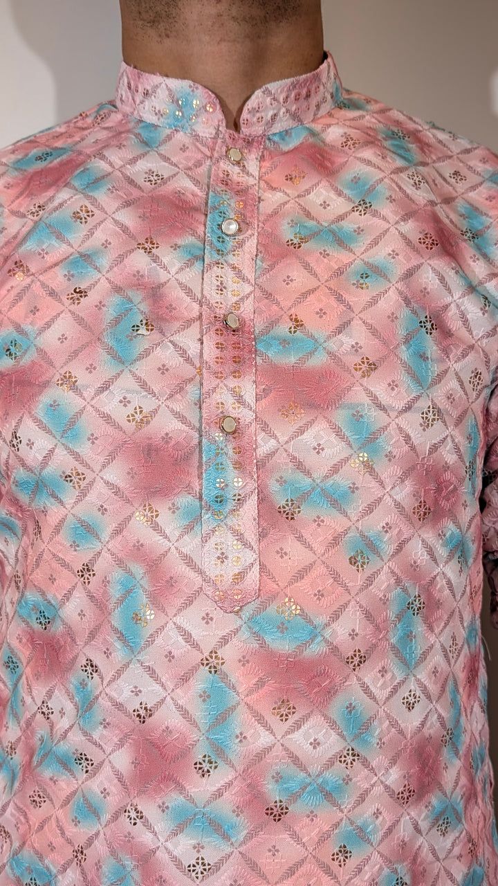 Multicolor Sequence Kurta