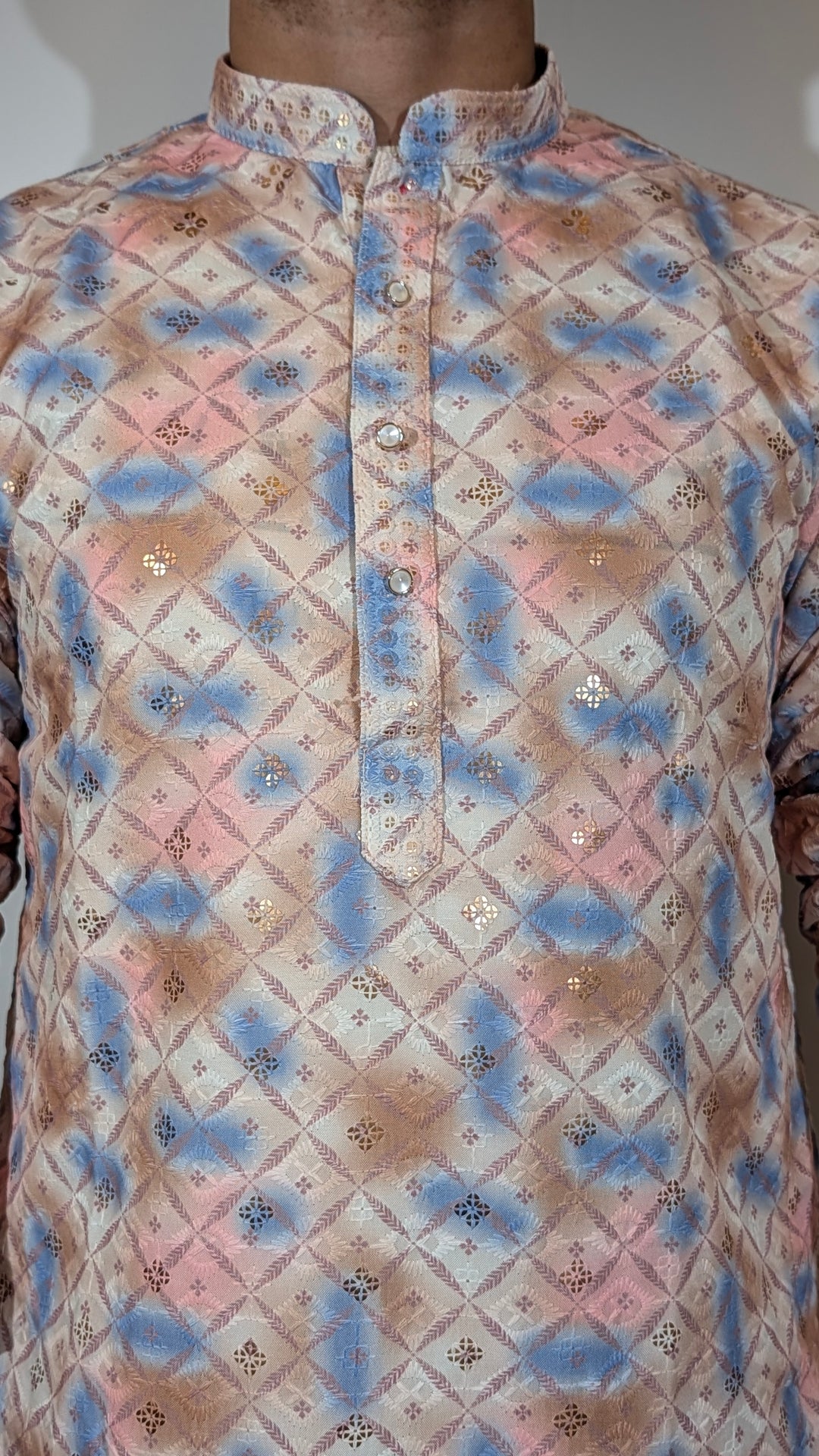 Multicolor Sequence Kurta