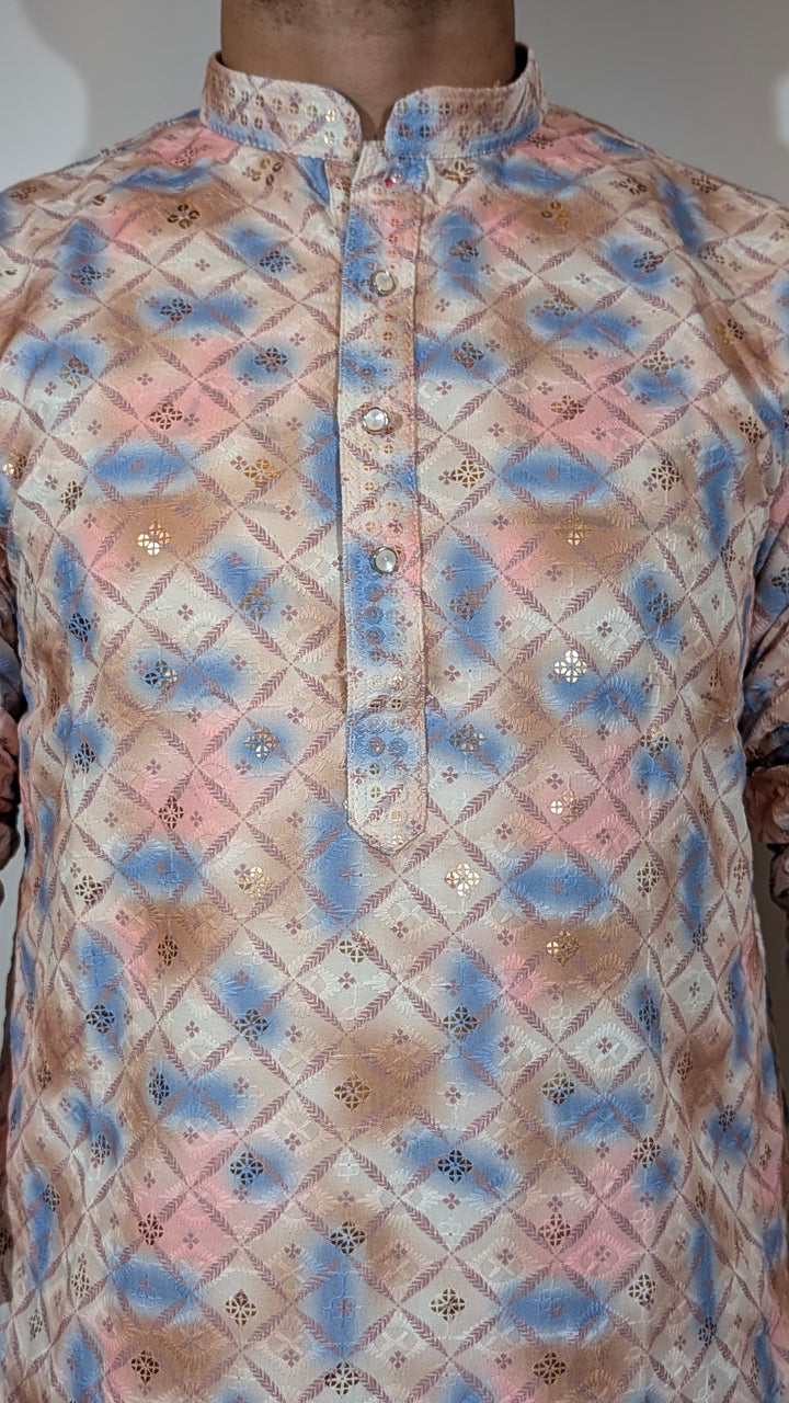 Multicolor Sequence Kurta