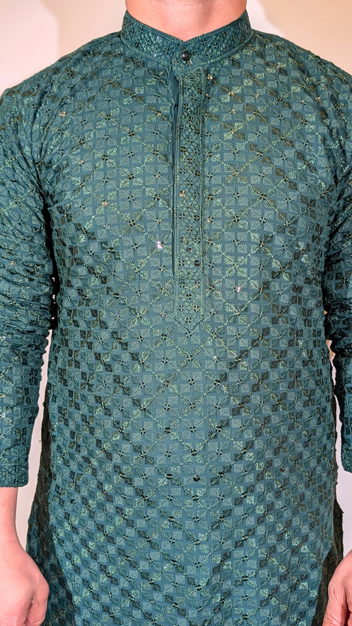 Green Kurta