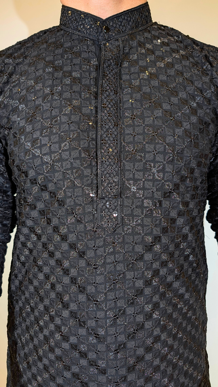 Black Kurta