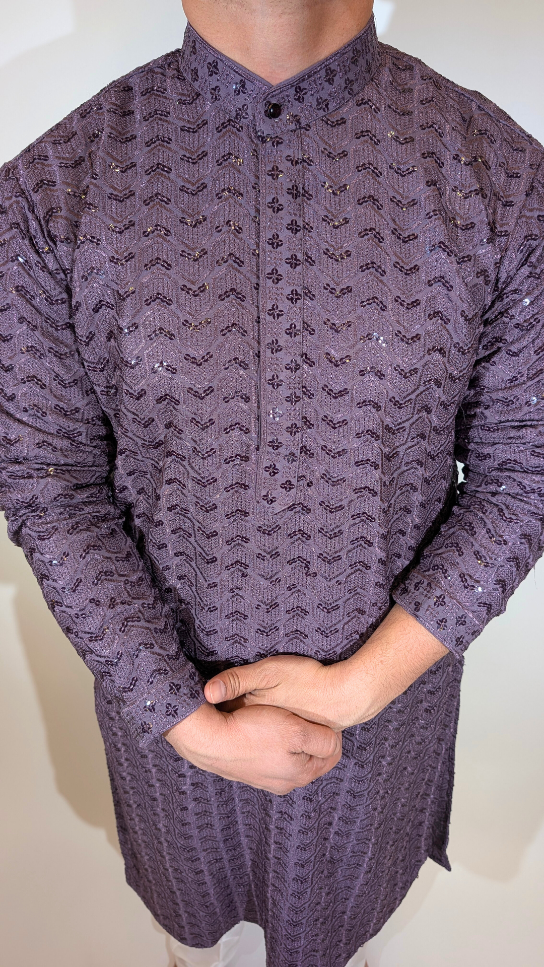 Purple Kurta