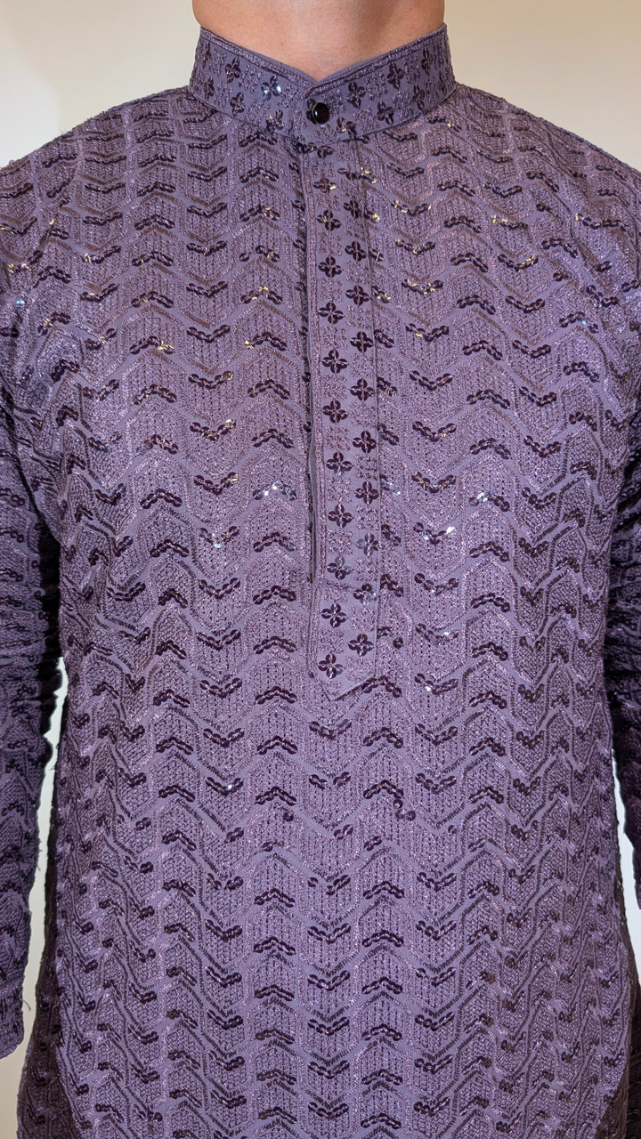 Purple Kurta