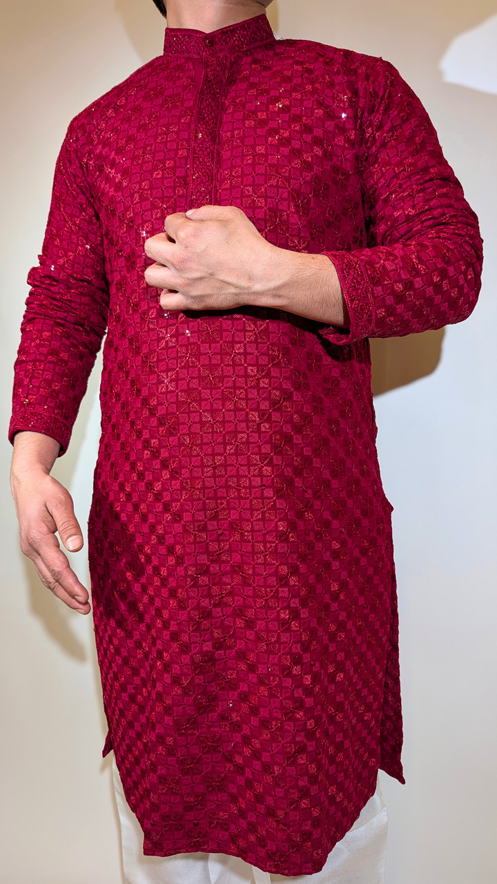 Red Kurta
