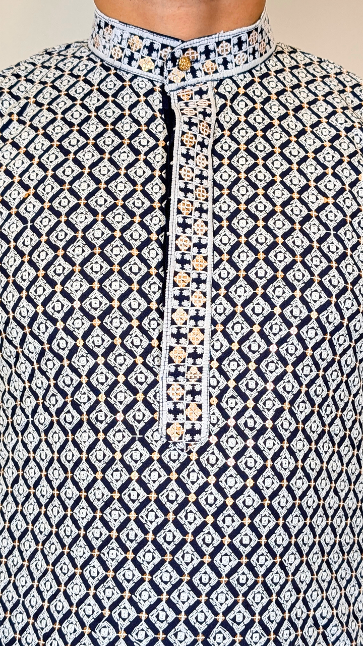 Black Sequence  Kurta