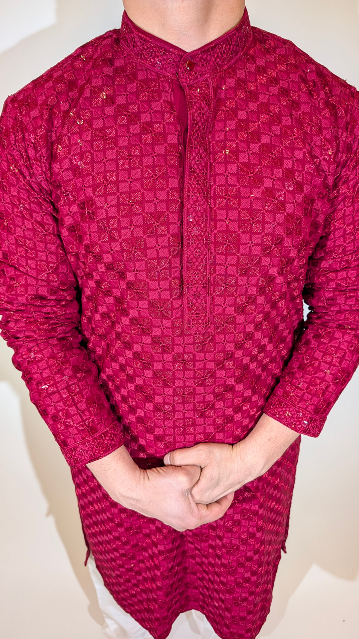 Red Kurta