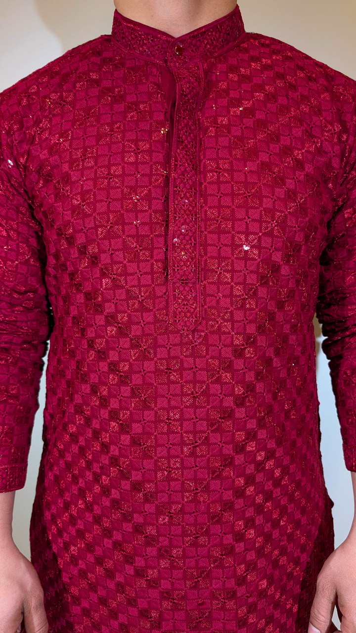Red Kurta