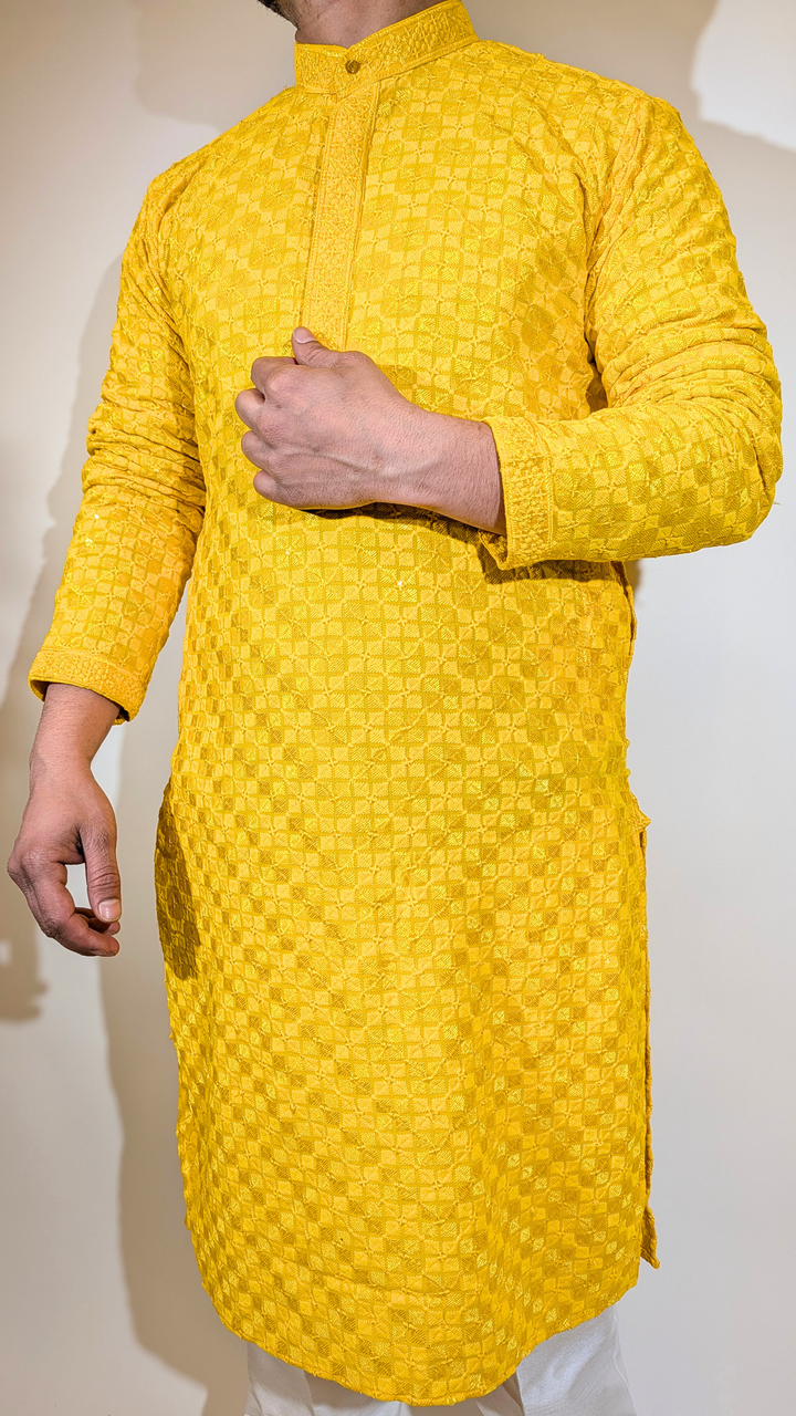 Yellow Kurta