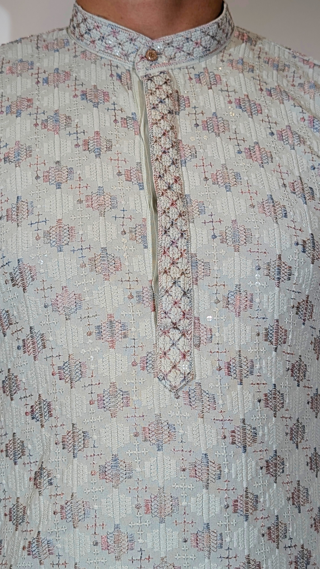 Multi-Color Sequence Kurta