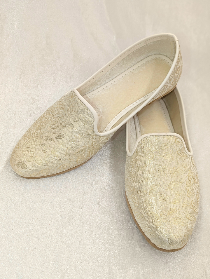 Ivory Gold Men's Jutti