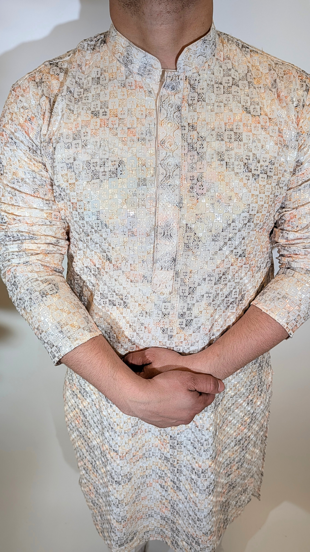 Multi-Color Sequence Kurta