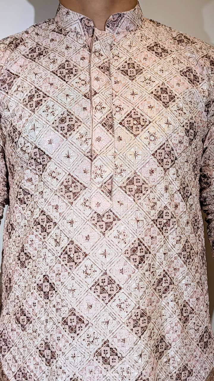 Multicolor Sequence Kurta