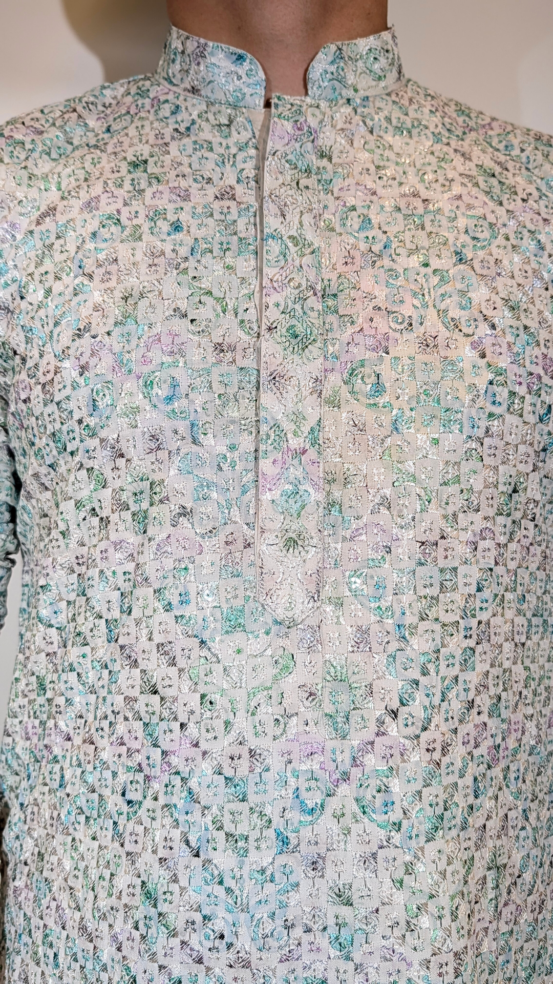 Multicolor Sequence Kurta