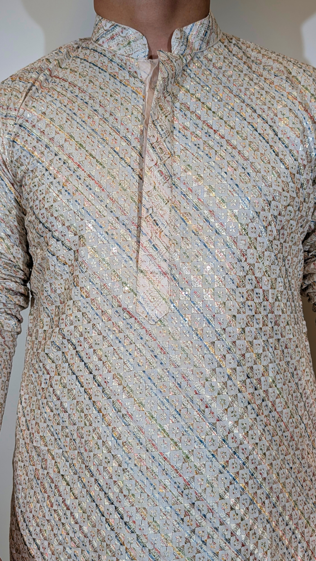 Multi-Color Sequence Kurta