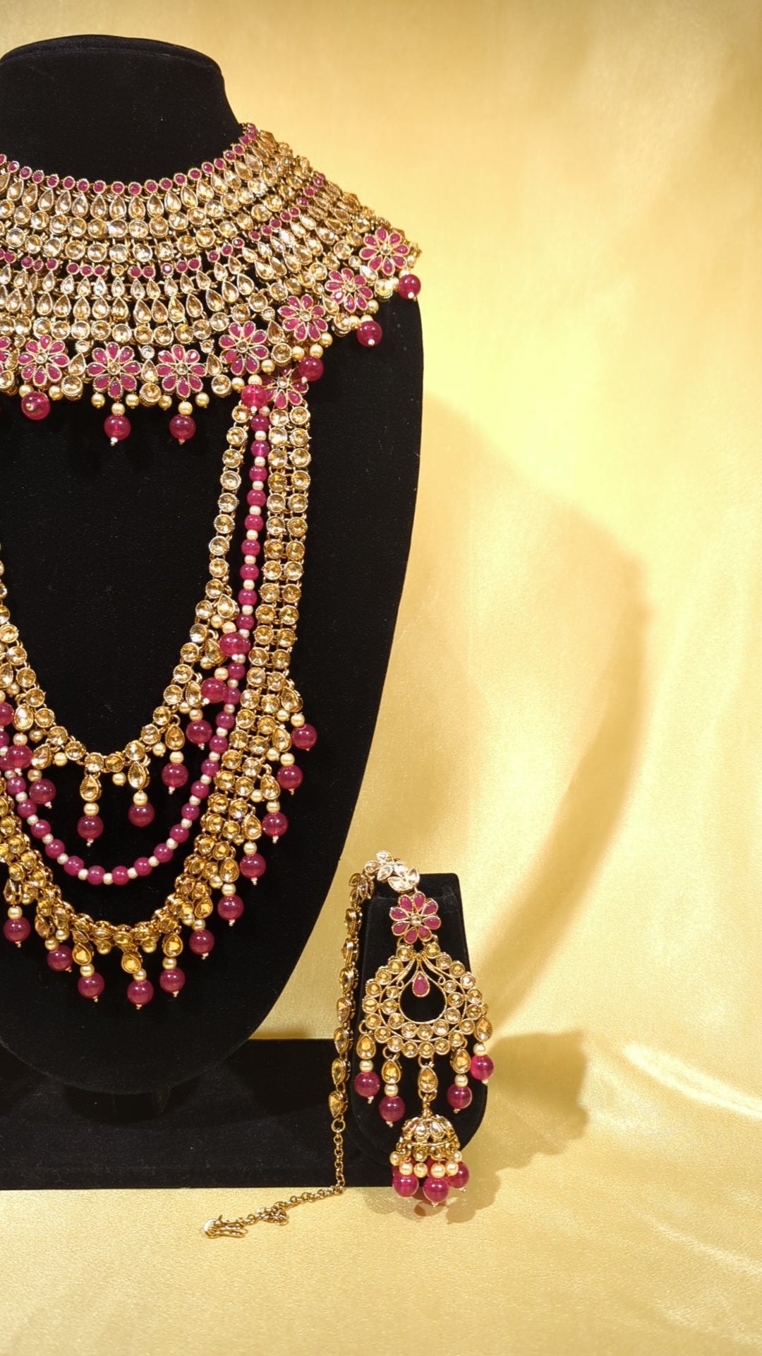 Aparna Polki Bridal Full Set