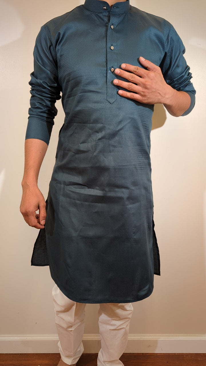 Dark Blue Fancy Kurta