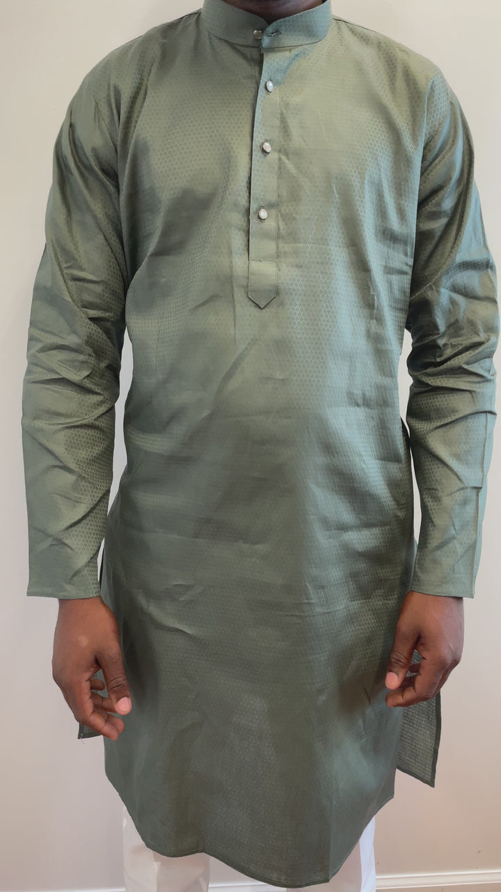 Olive Green Kurta