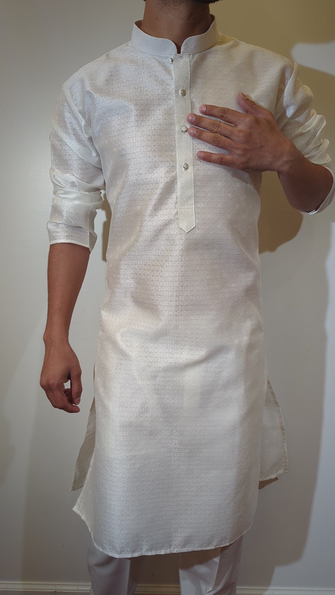 White Fancy Kurta