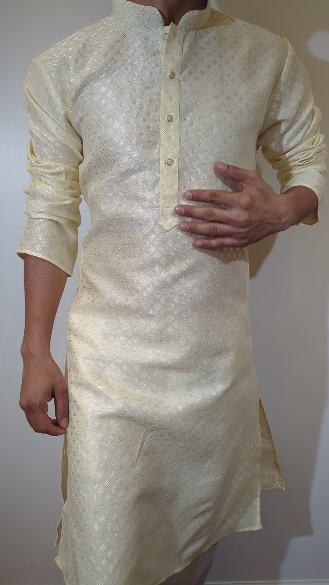 Cream Fancy Kurta