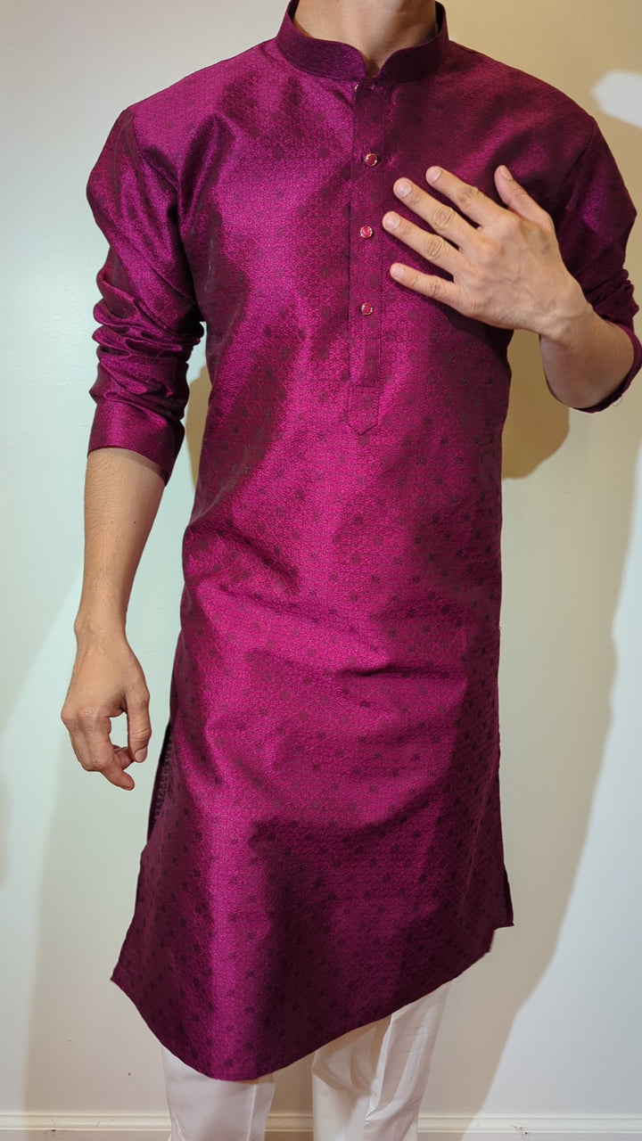 Raspberry Pink Fancy Kurta