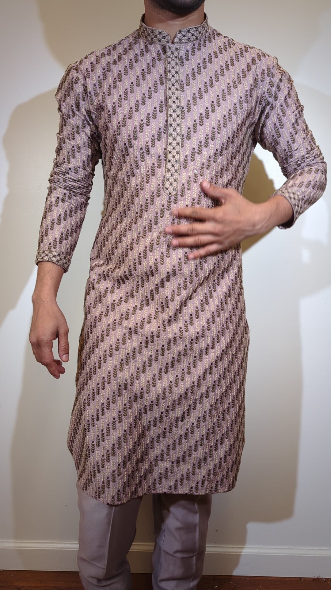 Light Purple Fancy Kurta