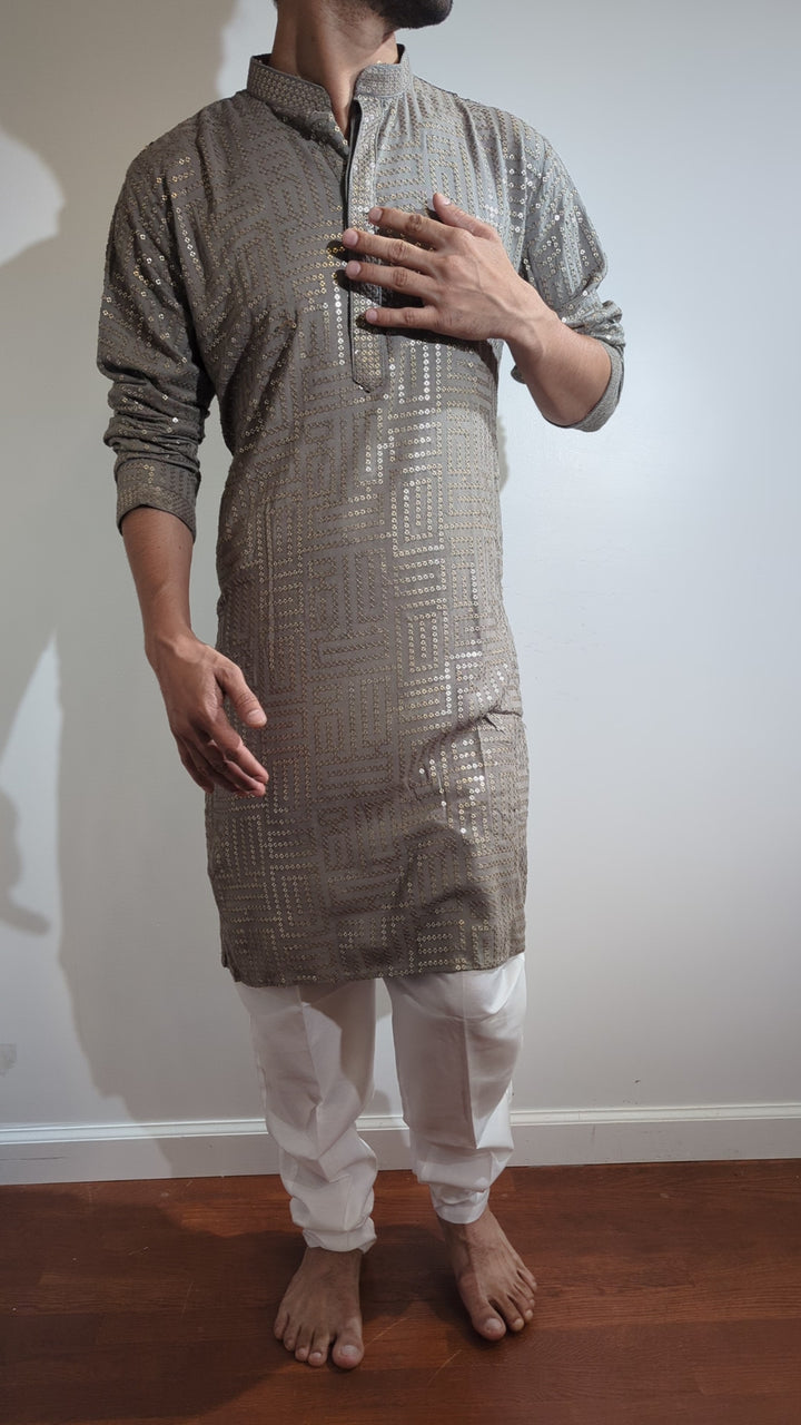 Brown Fancy Kurta