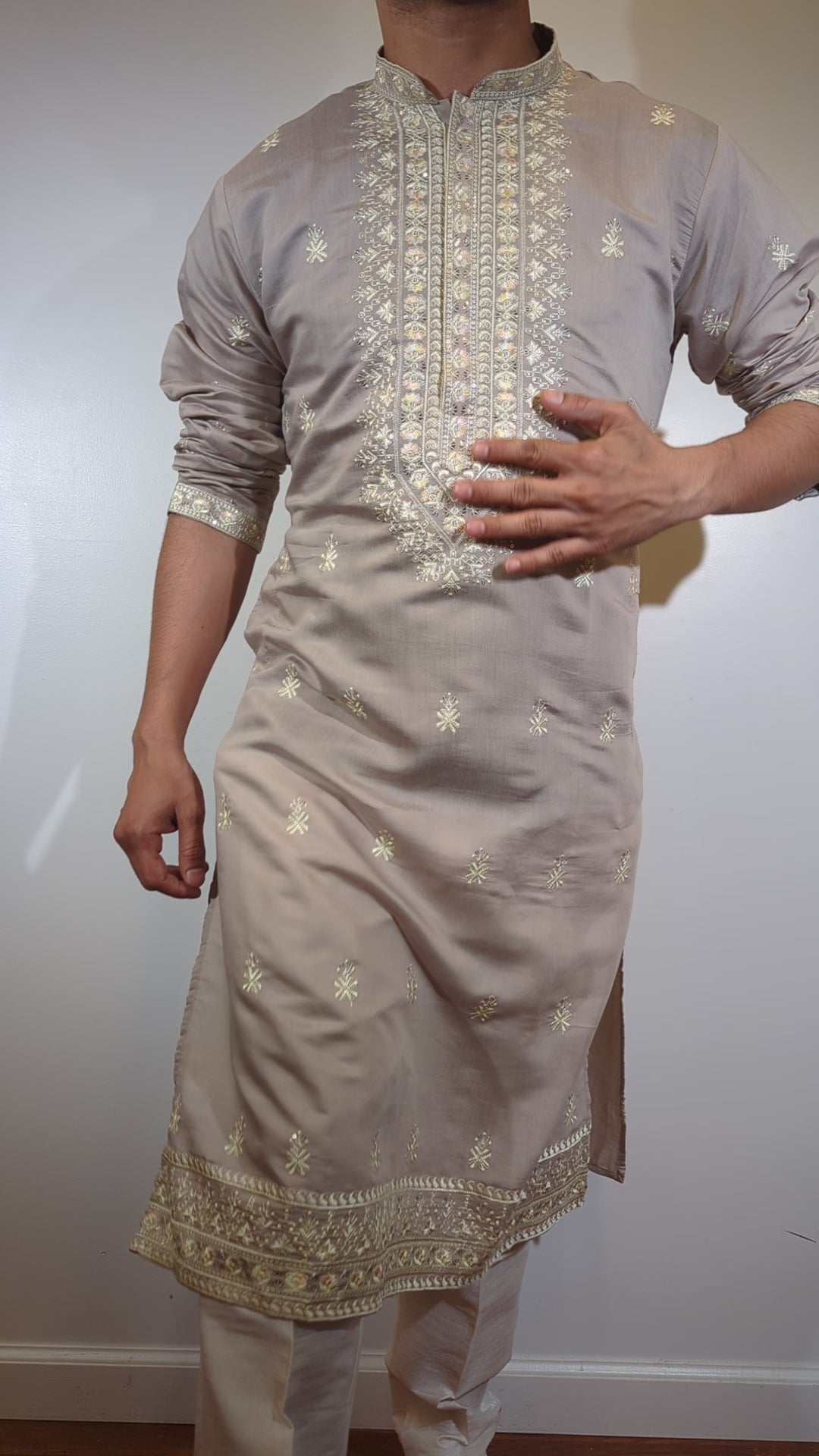 Mint Purple Fancy Kurta