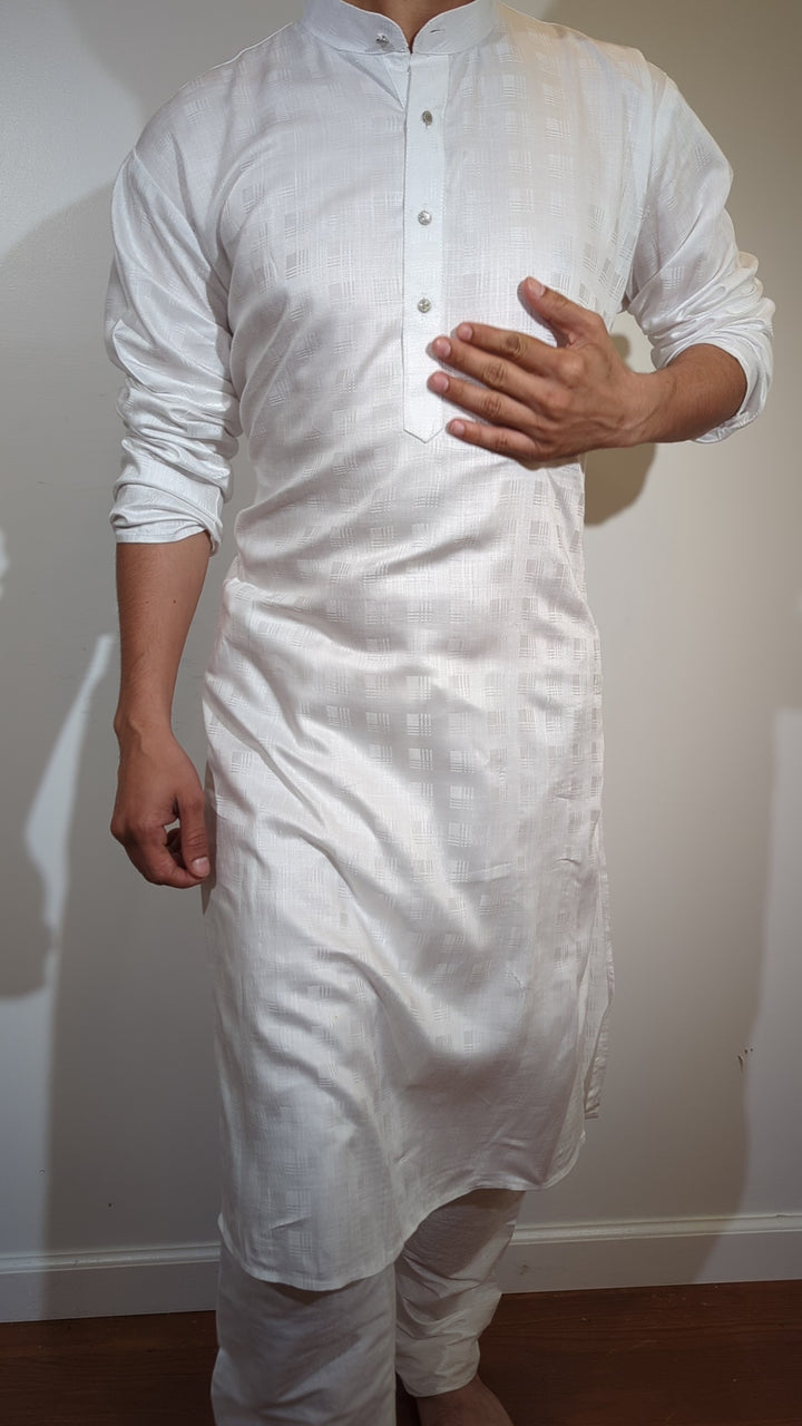 White Fancy Kurta