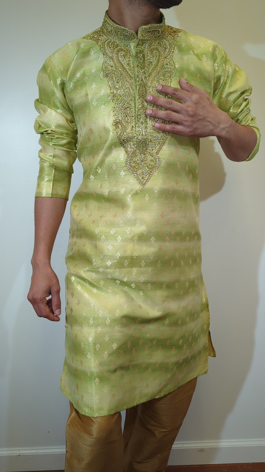 Light Green Fancy Kurta