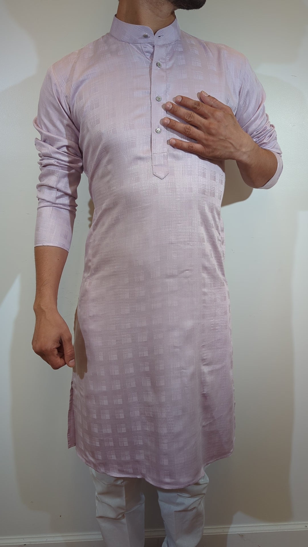 Light Purple Fancy Kurta