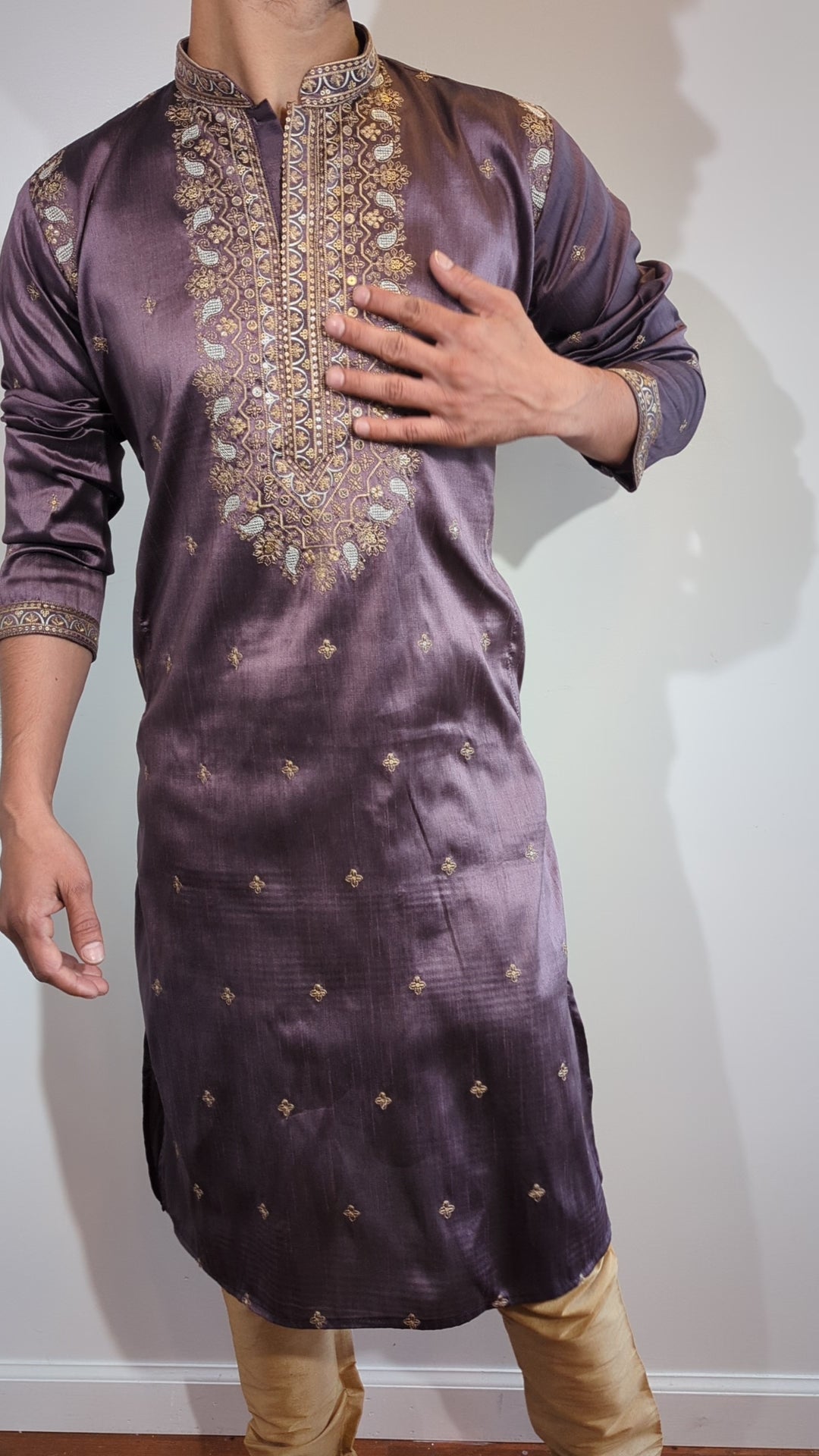 Light Purple Fancy Kurta