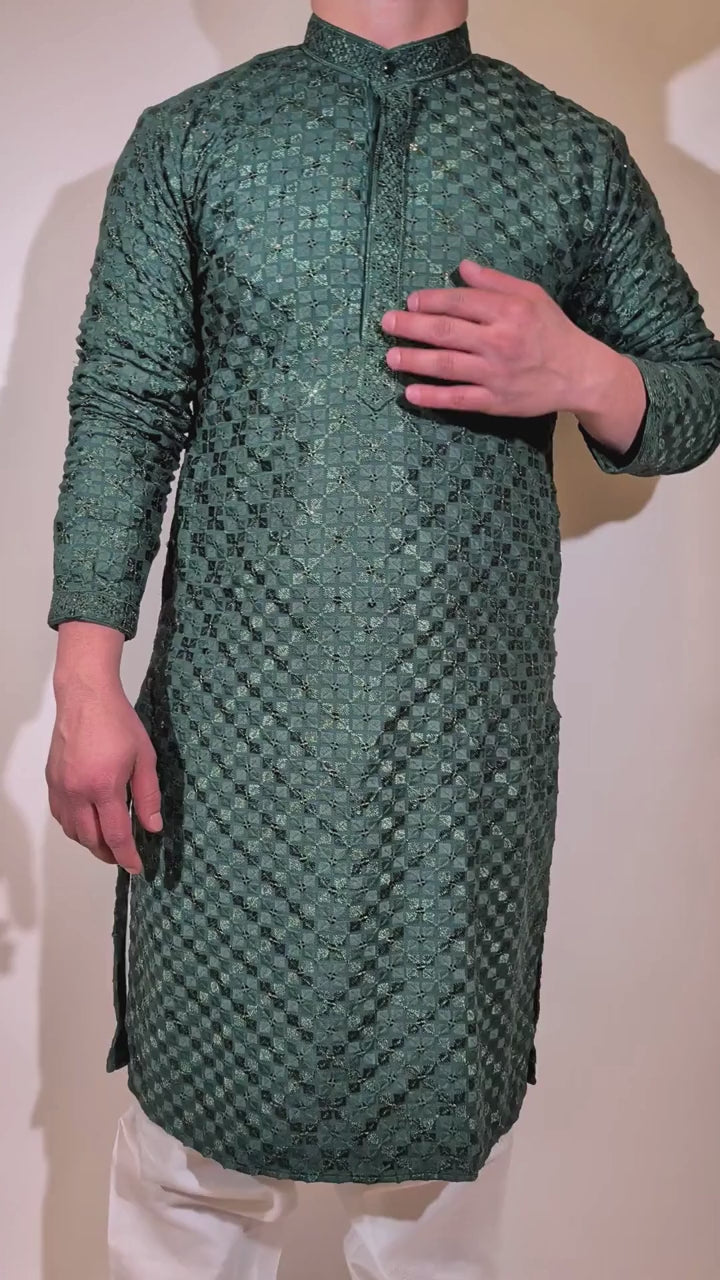 Green Kurta