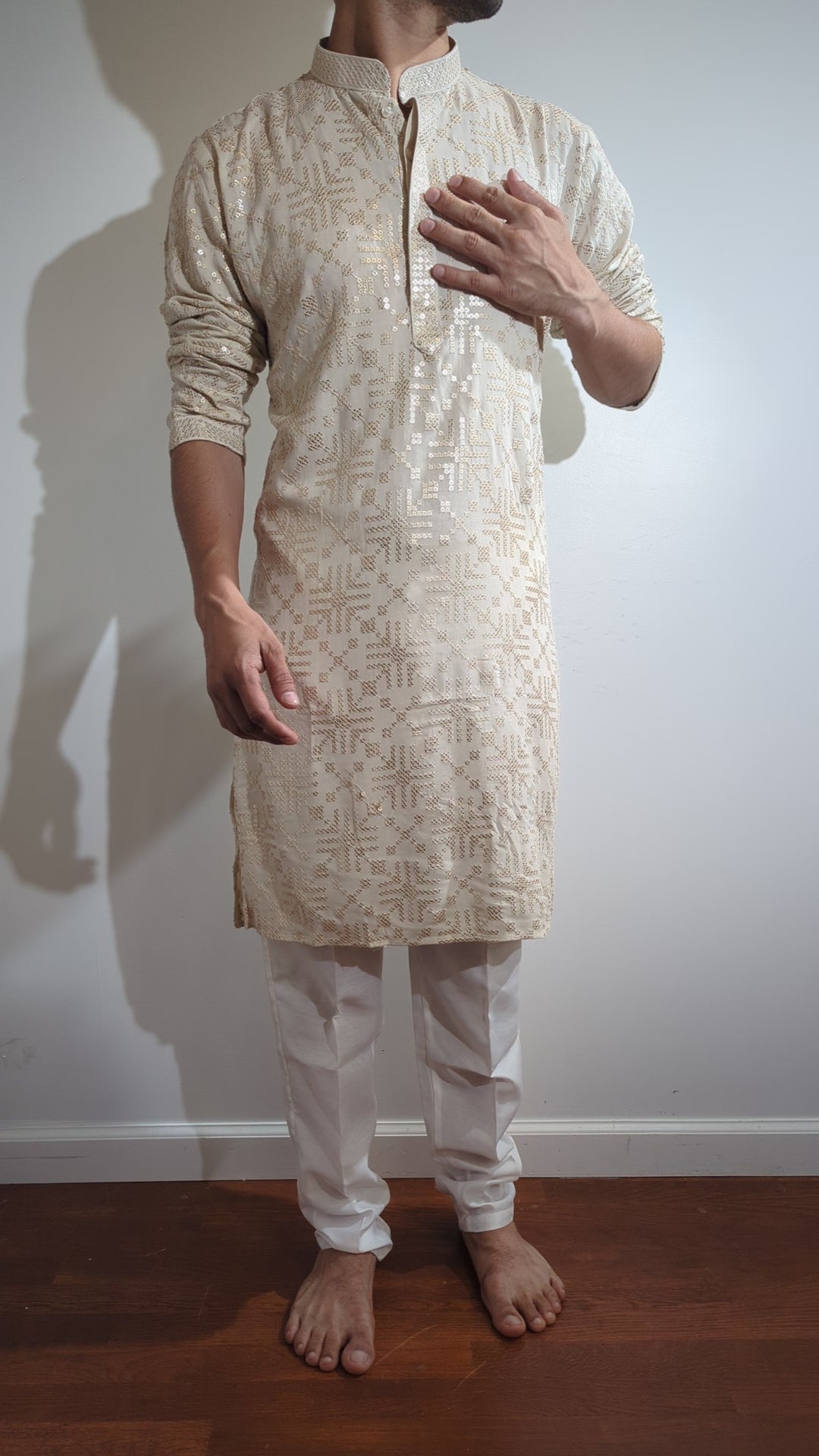 Pale Brown Fancy Kurta