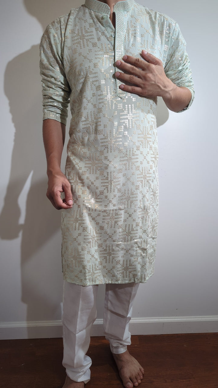 Light Mint Green Kurta