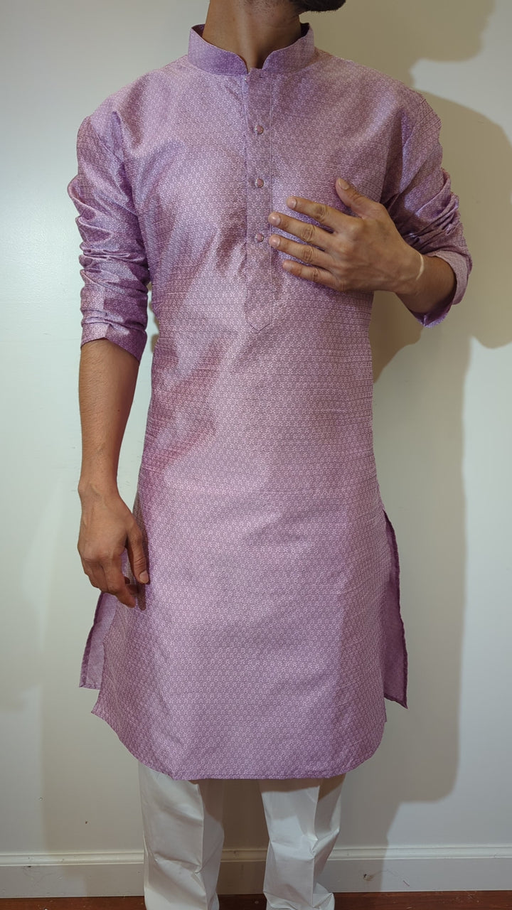 Light Purple Fancy Kurta