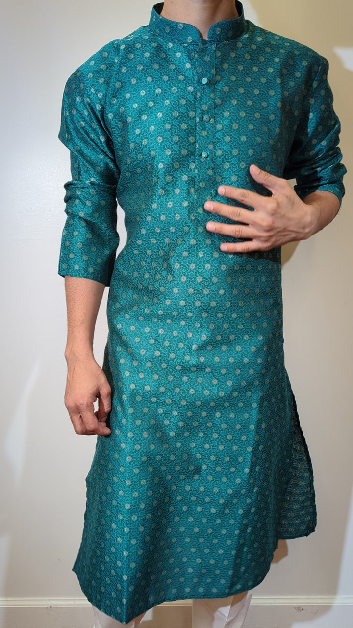 Dark Green Fancy Kurta