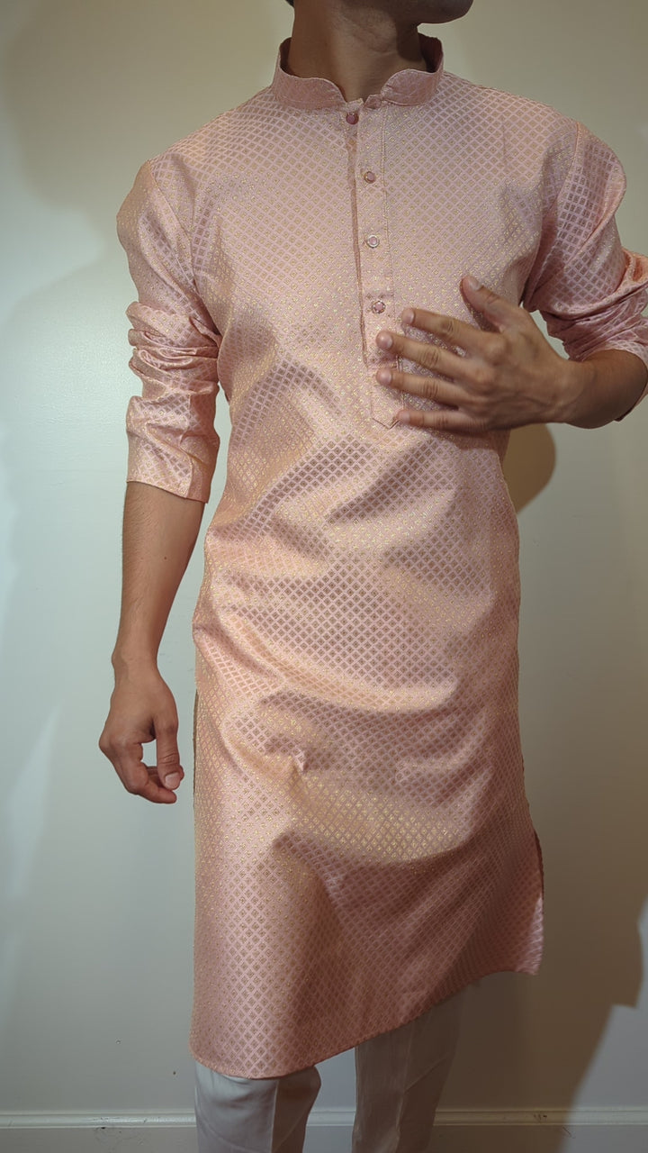 Light Pink Fancy Kurta