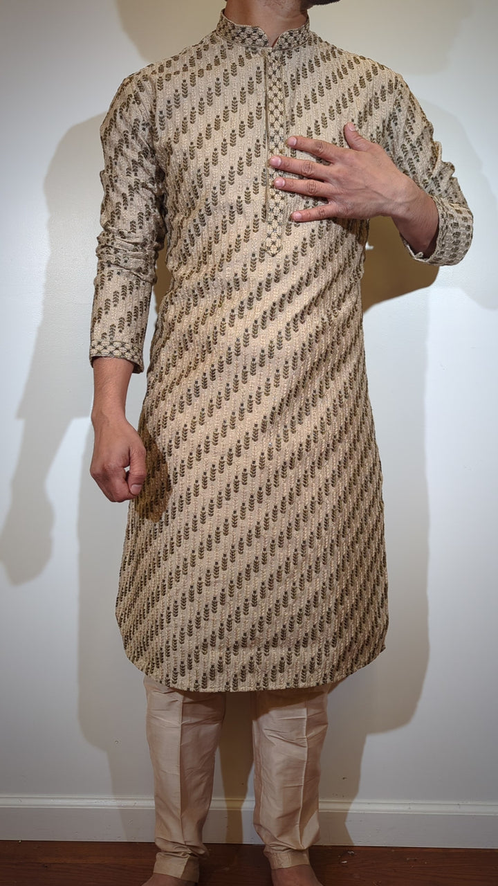 Brown Fancy Kurta