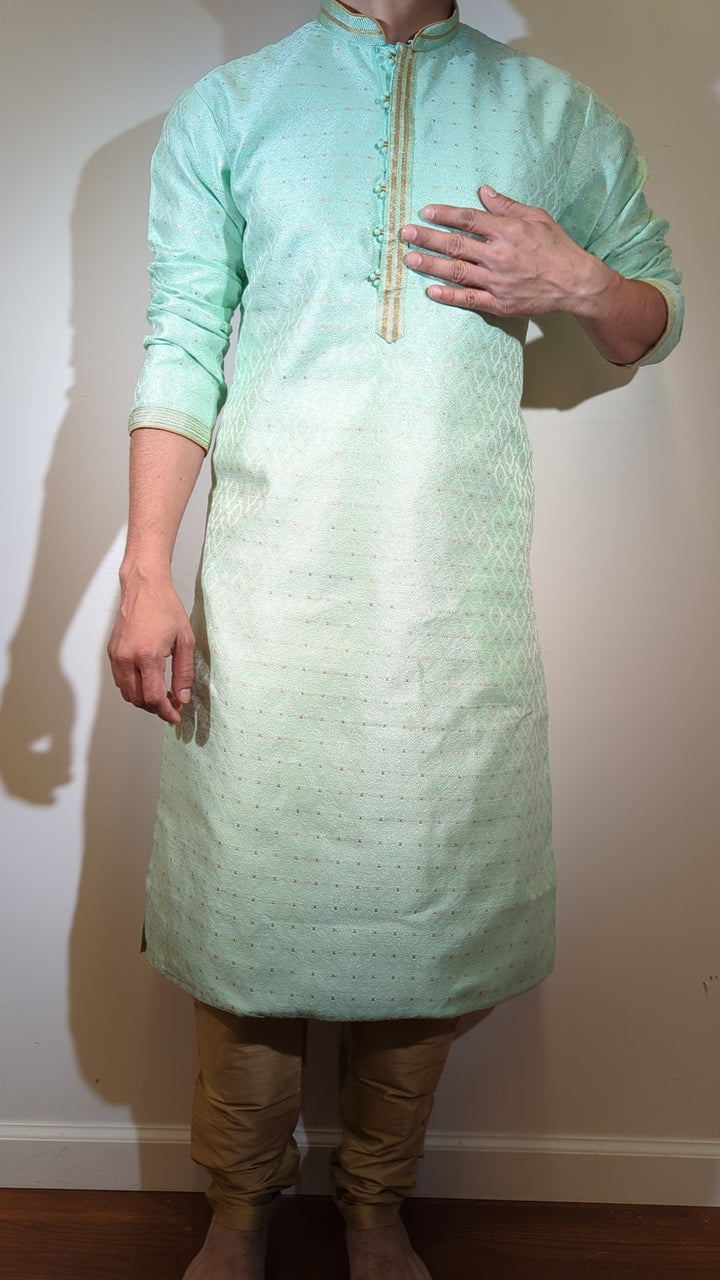 Seafoam Fancy Kurta