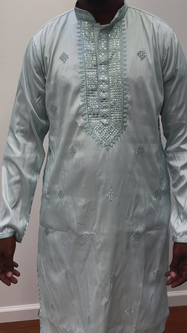 Light Blue Fancy Kurta