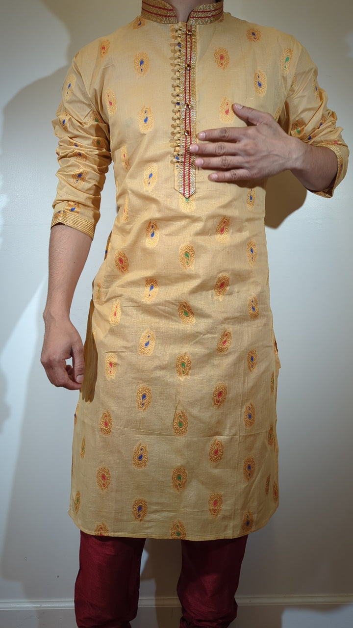 Brown Fancy Kurta