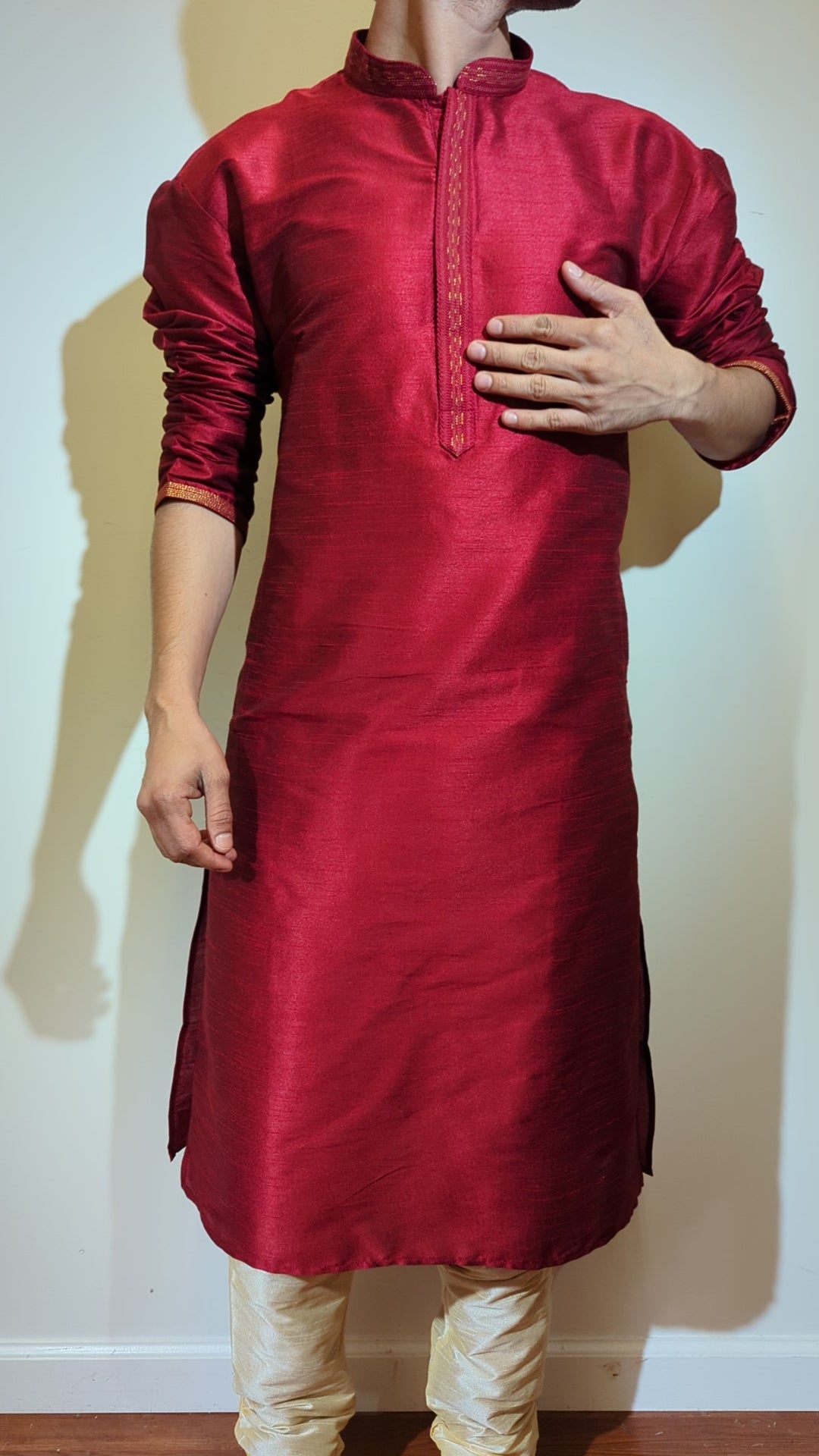 Marron Kurta Salwar