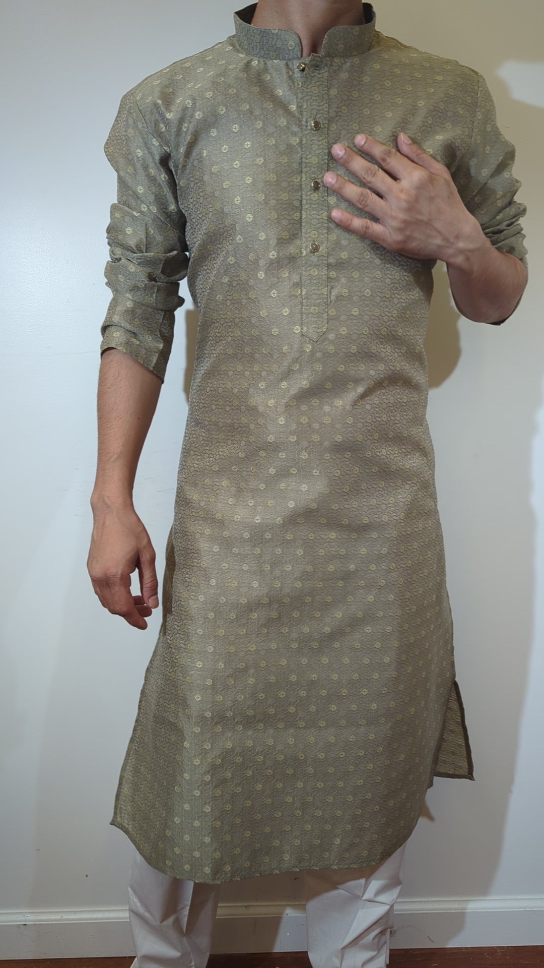 Grey Fancy Kurta