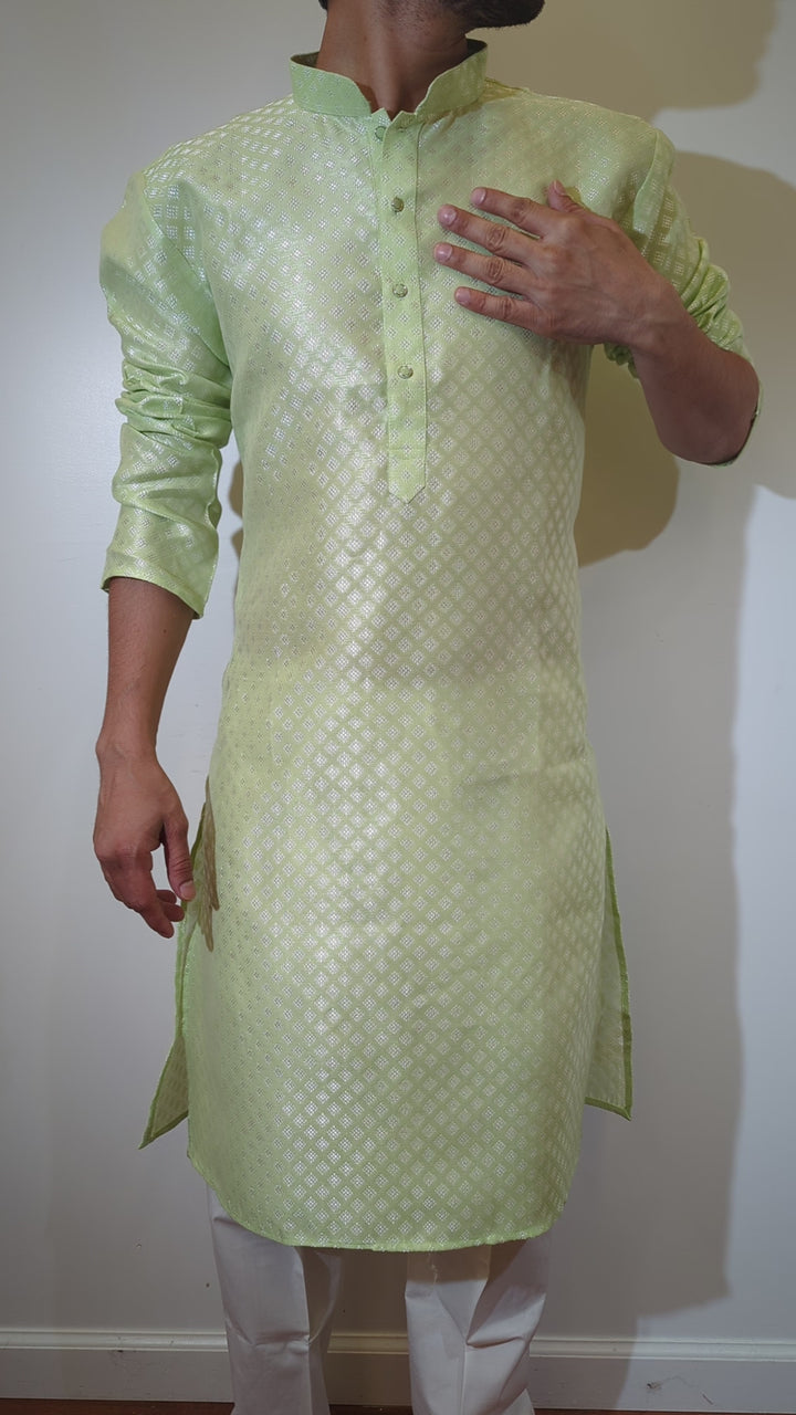 Light Green Fancy Kurta